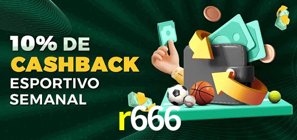 10% de bônus de cashback na r666