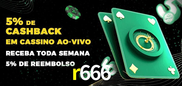 Promoções do cassino ao Vivo r666